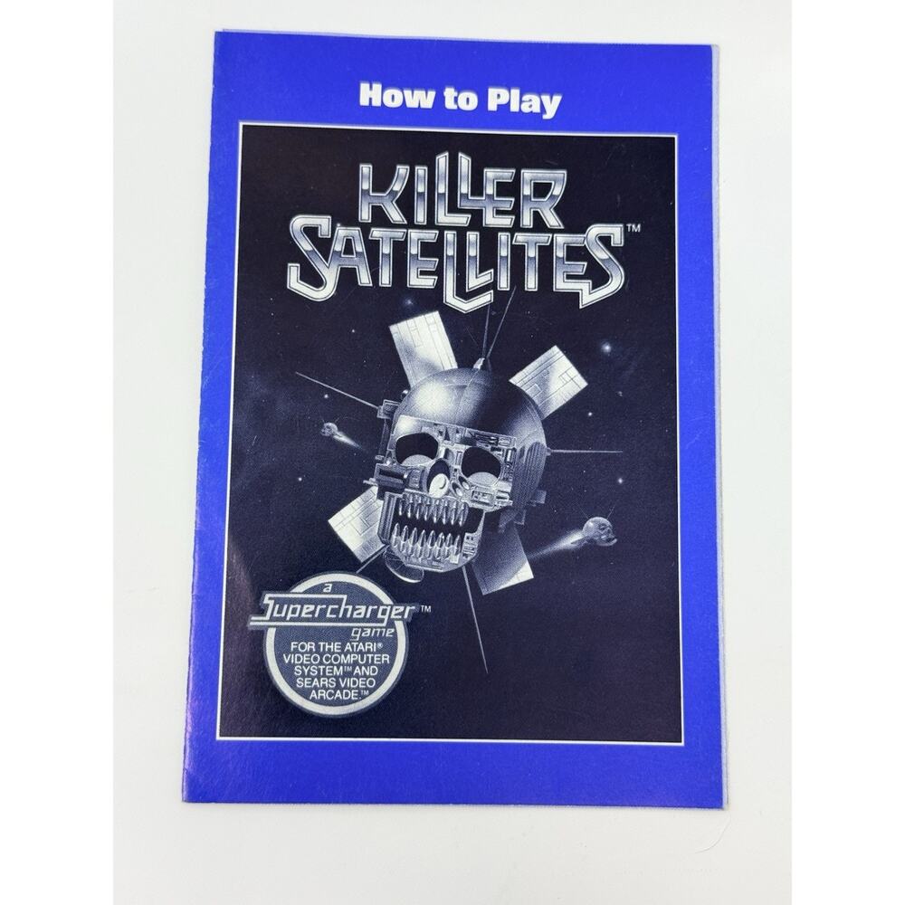 Killer Satellites Atari 2600 Starpath Complete CIB Tested - Picture 4 of 13